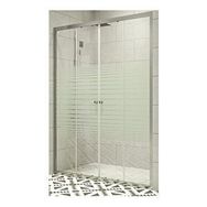 Durul H180 K4IDAC146 4 mm Çizgili 146 cm Duşakabin