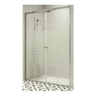Durul H180 K4IDAC185 4 mm Çizgili 185 cm Duşakabin