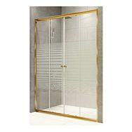 Durul H180 KA4IDAC173 4 mm Altın Çizgili 173 cm Duşakabin