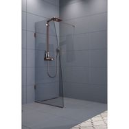 Duşakabincim 90 cm Bakır Profil Yan Panel