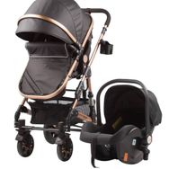 Duux Siyah Max Travel Sistem Bebek Arabası