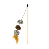 Duvo+ 25X5 cm Pompom Kedi Oyun Oltası