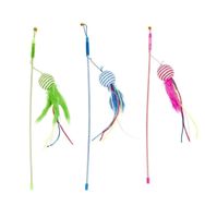 Duvo+ 46 cm Tüylü Top Kedi Oyun Oltası