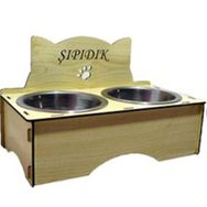 Duvo+ Twin Feeder 2x13 cm Mama Ve Su Kabı