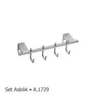 Duxxa A1729 F1 Krom Set Askılık