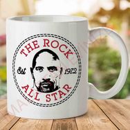 Dwayne the Rock Johnson All Star Baskılı Kupa