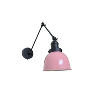 Dylight Retro Metal Dekoratif Akrobatik Rustik Pembe Mafsallı Duvar Aplik