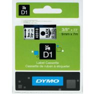 Dymo 720670-40910 D1 Şeffaf-Siyah 9x7 m Şerit