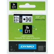 Dymo 720780-43613 D1 Beyaz-Siyah 6x7 m Şerit