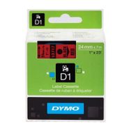 Dymo 720970-53717 D1 Kırmızı-Siyah 24x7 m Şerit