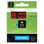 Dymo D1 40917 Kırmızı-Siyah 9 mm 7 m Yedek Şerit