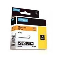 Dymo RhinoPro 18435 Siyah-Turuncu 12 mm 5.5 m Renkli Vinil Şerit