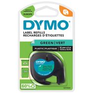 Dymo S0721510 12 mm x 4 mt Yeşil LetraTag Kağıt Şerit