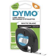 Dymo S0721660 LetraTag Plastik Şerit 12 mm X 4 mt Beyaz