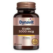 Dynavit Biotin İçeren 5000 mcg 100 Tablet