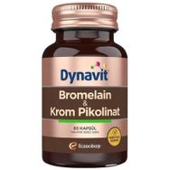 Dynavit Bromelain Krom Pikolinat 60 Kapsül