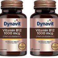 Dynavit Vitamin B12 1000 mcg 2x100 Tablet