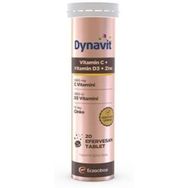 Dynavit Vitamin C 1000 mg Vitamin D3 Zinc 20 Efervesan Tablet