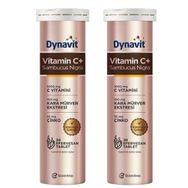 Dynavit Vitamin C+ Sambucus Nigra 2x20 Efervesan Tablet
