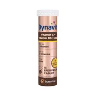 Dynavit Vitamin C Vitamin D3 Zinc 15 Efervesan Tablet