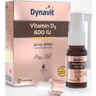 Dynavit Vitamin D3 600 IU İçeren 10 ml Sprey