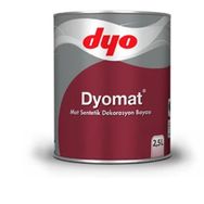 Dyo 2.5 lt Selülozik Mat Siyah Boya
