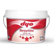 Dyo Beşyıldız Yeni Gül Kurusu 3.5 kg Silikonlu Mat İç Cephe Duvar Boyası