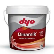 Dyo Dinamik 15 lt Senfonik Mavi Silikonlu Dış Cephe Duvar Boyası