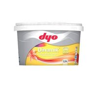Dyo Dinamik İpek Mat 2.5 Litre Beyaz Silikonlu İç Cephe Boyası