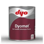 Dyo Dyomat Siyah 0.75 lt Mat Sentetik Dekorasyon Boyası