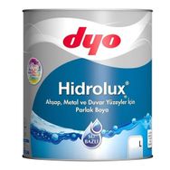 Dyo Hidrolüx Beyaz 2.5 lt Su Bazlı Parlak Ahşap ve Metal Boyası