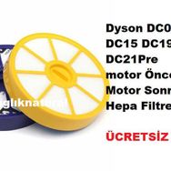 Dyson DC08 Elektrikli Süpürge Motor Sonrası Hepa Filtre