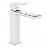 E.C.A 104888003 Tiera Bi-Color Beyaz Orta Tip Lavabo Batarya