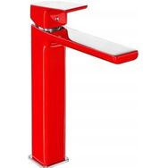 E.C.A Tiera Yüksek Tip Kırmızı Lavabo Bataryası