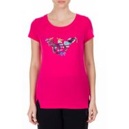 Ea7 6GTT23 TJ12Z 1447 Pembe Kadın T-shirt