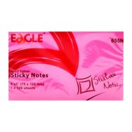 Eagle 655N 75x125 mm Neon Renk 100 Yaprak Pembe Yapışkanlı Not Kağıdı