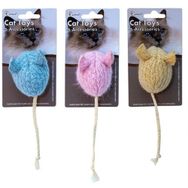 Eastland Fare Şekilli İpli Peluş Kedi Oyuncağı
