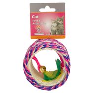 Eastland LO.07101 İpli Kedi Oyuncak Silindir 6 cm Kedi Oyuncağı