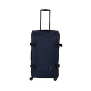 Eastpak TRANS4 L Mavi Unisex Çekçekli Kumaş Valiz