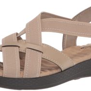 Easy Street Janice Wedge Natural Gore Kadın Sandalet