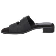 Easy Street Viviana Siyah Croco Topuklu Kadın Sandalet