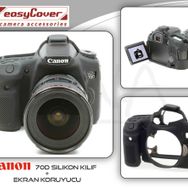 Easycover 70D Siyah Silikon Kılıf