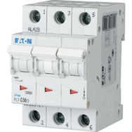 Eaton PL7-C50/3 10KA-C Eğrisi 3X50A Otomatik Sigorta