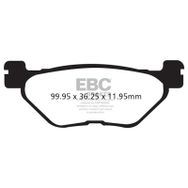 EBC SFA319 Yamaha Tmax 530 Standart Tek Renk Arka Fren Balatası
