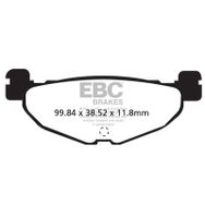EBC SFA408 Yamaha XP 500 S 2004-2007 Arka Fren Balatası