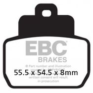 EBC SFA425 Organik Piaggio X9 250 Arka Fren Balatası