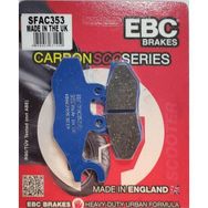 EBC SFAC353 Karbon Piaggio X10 350 2012-2015 Standart Tek Renk Sol Ön Fren Balatası