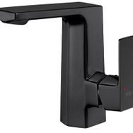 Eca 102188667C1 Mat Siyah Royal Yandan Kollu Lavabo Bataryası