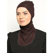 Ecardin 85532 Pratik Hijab Bone -Koyu Kahve