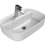 Ece Deliksiz Banyo Tek Parça 35 cm Lavabo Batarya